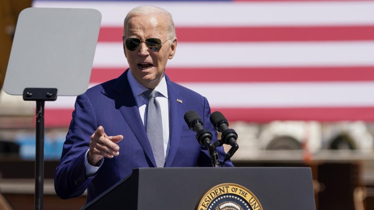 Joe Biden hat sich &uuml;ber Donald Trumps finanzielle Probleme lustig gemacht. (Foto)