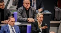 AfD-Chefs Alice Weidel und Tino Chrupalla erleben die nächste Umfrage-Klatsche.