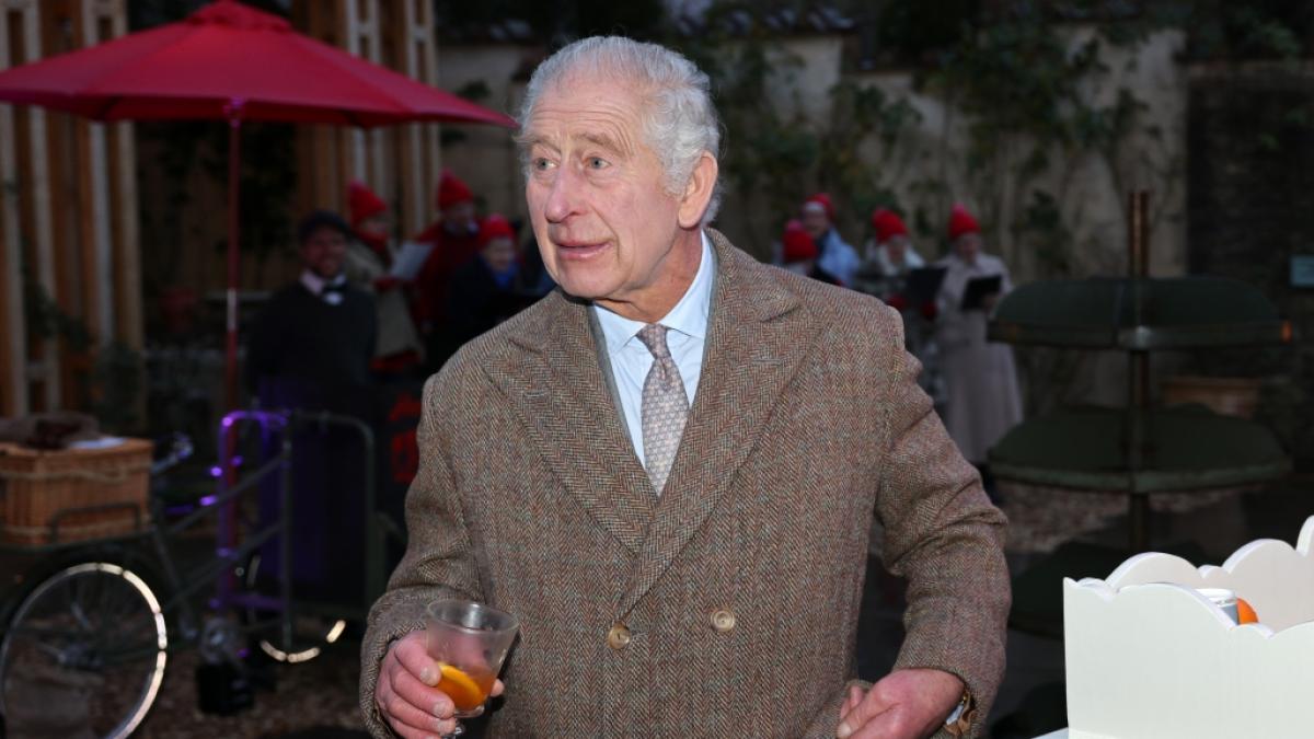 K&ouml;nig Charles III. hatte bei einem Weihnachtsfest in Sandringham schon einmal ziemlich schlechte Stimmung. (Foto)