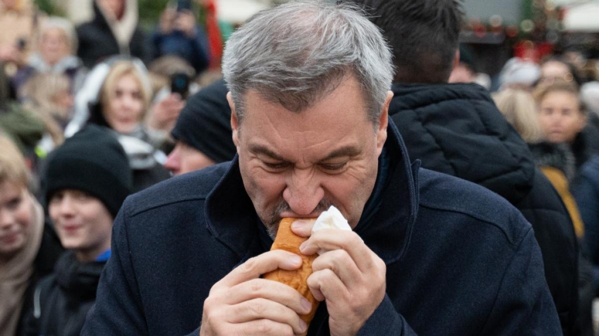 CSU-Chef Markus S&ouml;der liebt Bratw&uuml;rste. (Foto)