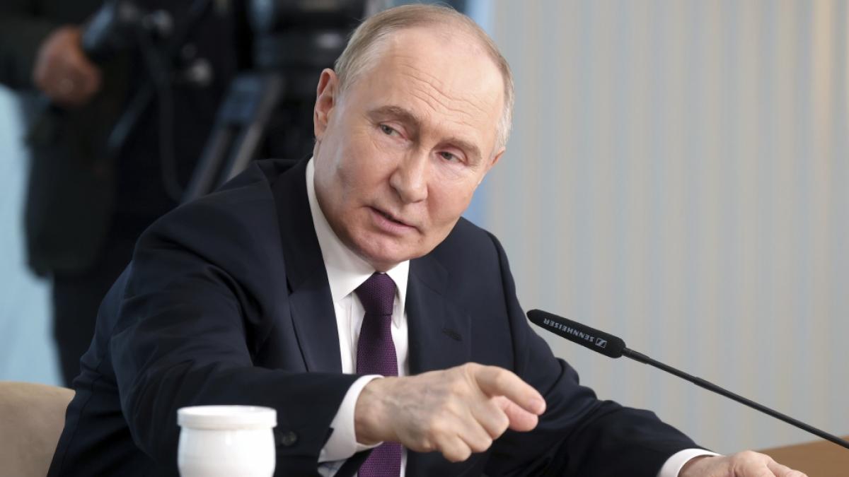 Wladimir Putin spricht erstmal &uuml;ber "unwiederbringliche Verluste" im Ukraine-Krieg. (Foto)