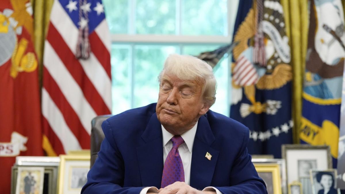 Donald Trump kann sich nicht gegen andere Staatschefs und L&auml;nder durchsetzen. (Foto)