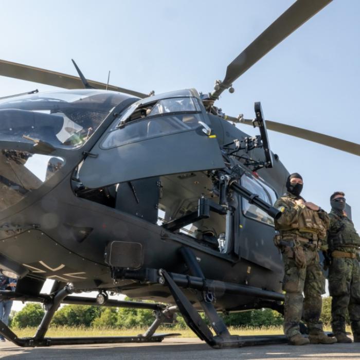Russische Schiffsbesatzung schießt auf Bundeswehr-Helikopter
