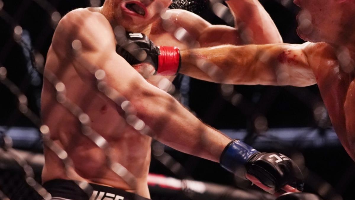 UFC-Star Ramiz Brahimaj hat bei einem Kampf fast ein Ohr verloren. (Foto)