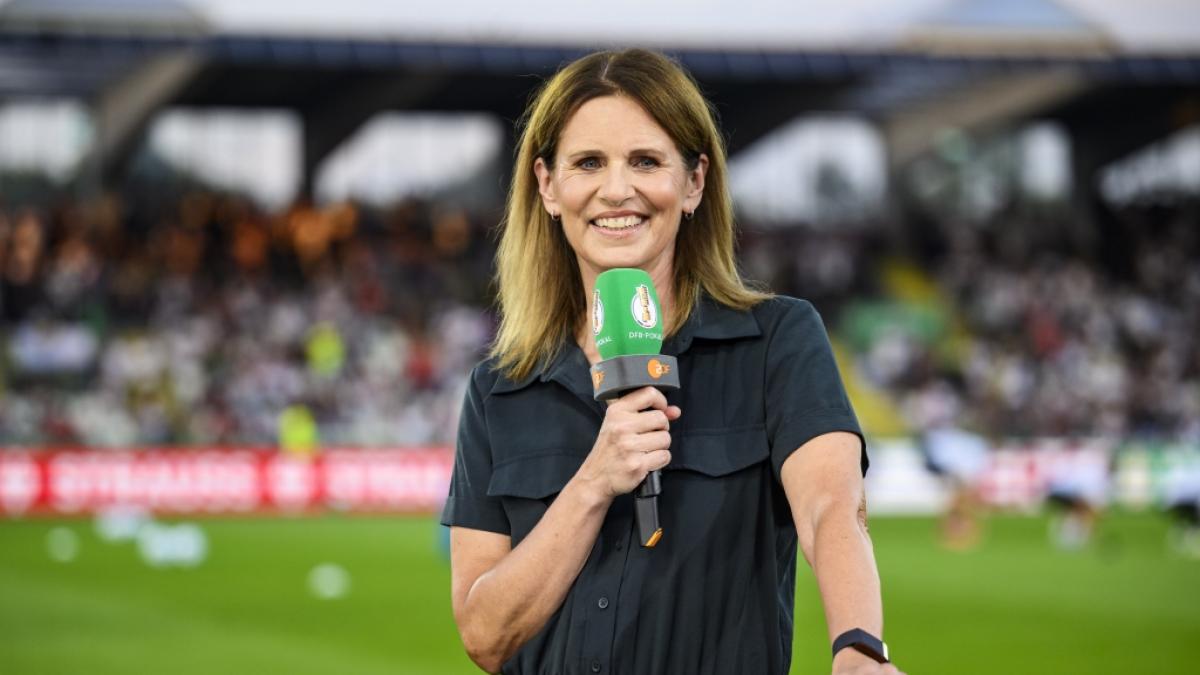 Katrin M&uuml;ller-Hohenstein moderiert beim ZDF das "Sportstudio". (Foto)