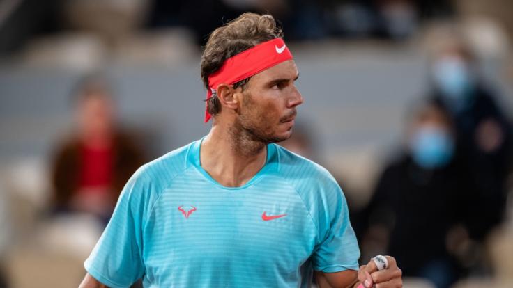 Rafael Nadal bei den French Open.