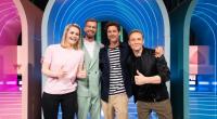 Hazel Brugger, Joko Winterscheidt, Florian David Fitz und Matthias Schweighöfer (v.l.) sind in der 6. Staffel von 