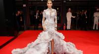 Senna Gammour bei der 26. Festlichen Operngala für die Deutsche Aids-Stiftung (Designerin des Kleides: Jasmin Erbas).