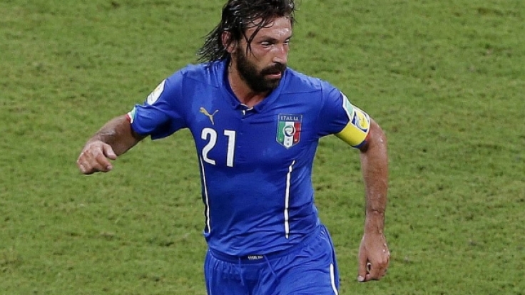 Geniale No-Look-Pässe: Italiens Stratege Andrea Pirlo.