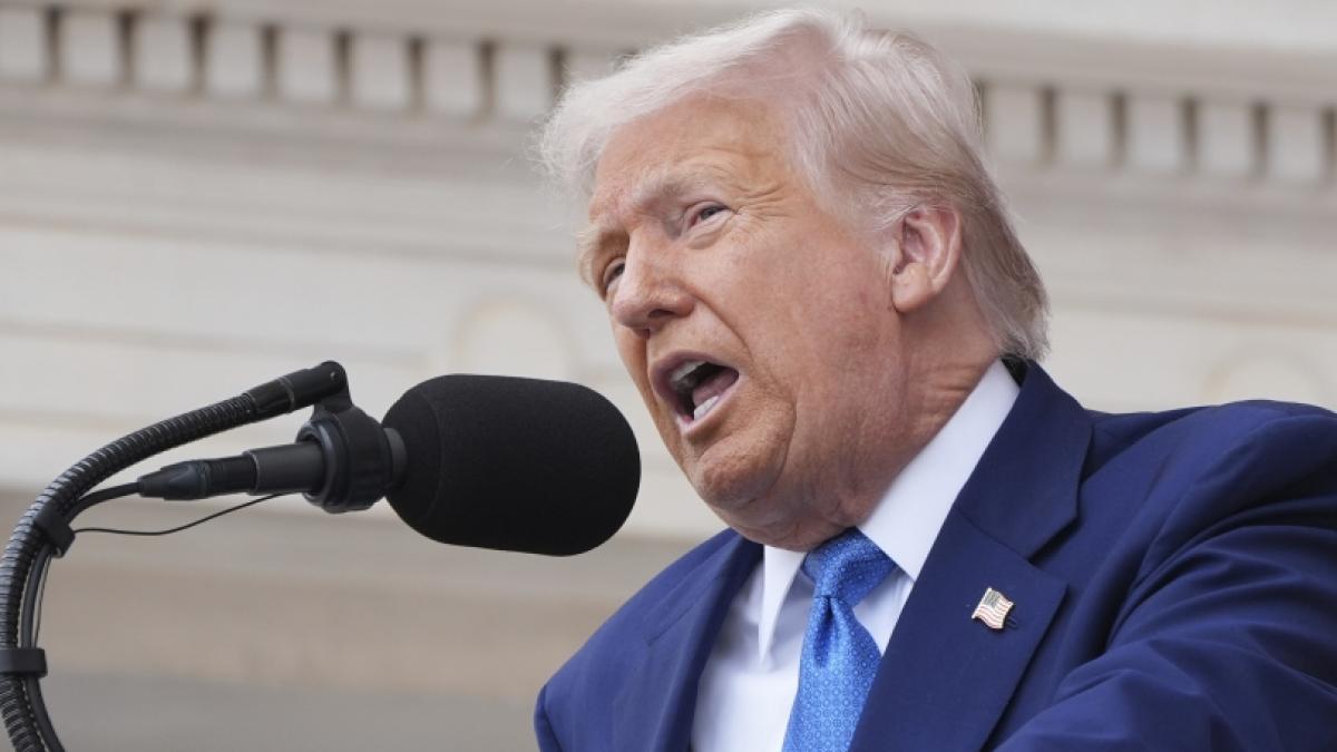 Donald Trump toleriert auch ein Schl&auml;fchen w&auml;hrend einer wichtigen Abstimmung. (Foto)
