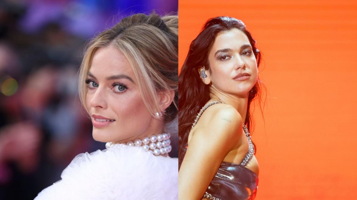 Margor Robbie und Dua Lipa sorgten bei der "Barbie"-Premiere f&uuml;r Aufsehen. (Foto)