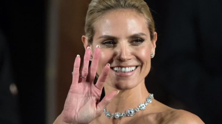Heidi Klum weiß zu fesseln.