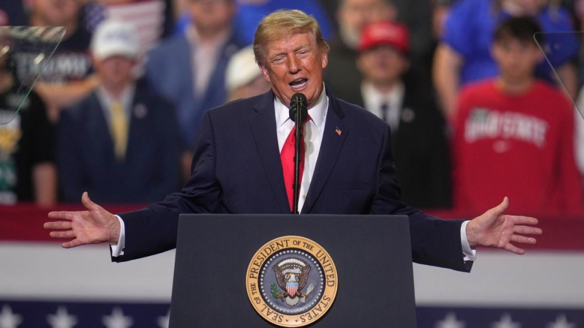 Nach Tumulten in Texas: Trump attackiert erneut einen Demonstranten. (Foto)