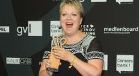 Schauspielerin Gabriela Maria Schmeide erhielt 2016 den Deutschen Schauspielerpreis in der Kategorie 
