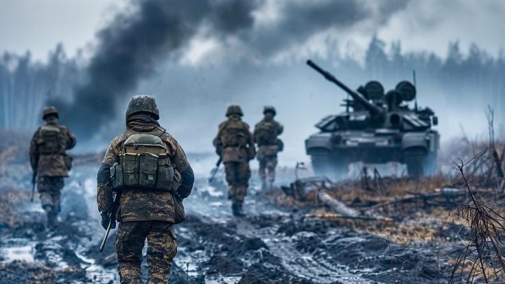 Der Ukraine-Krieg tobt seit fast drei Jahren. Und ein Ende des Konflikts ist noch lange nicht in Sicht. (Symbolbild)