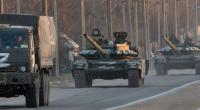 Russische Soldaten sollen angeblich ihre Gefallenen als Hundefutter zurücklassen.