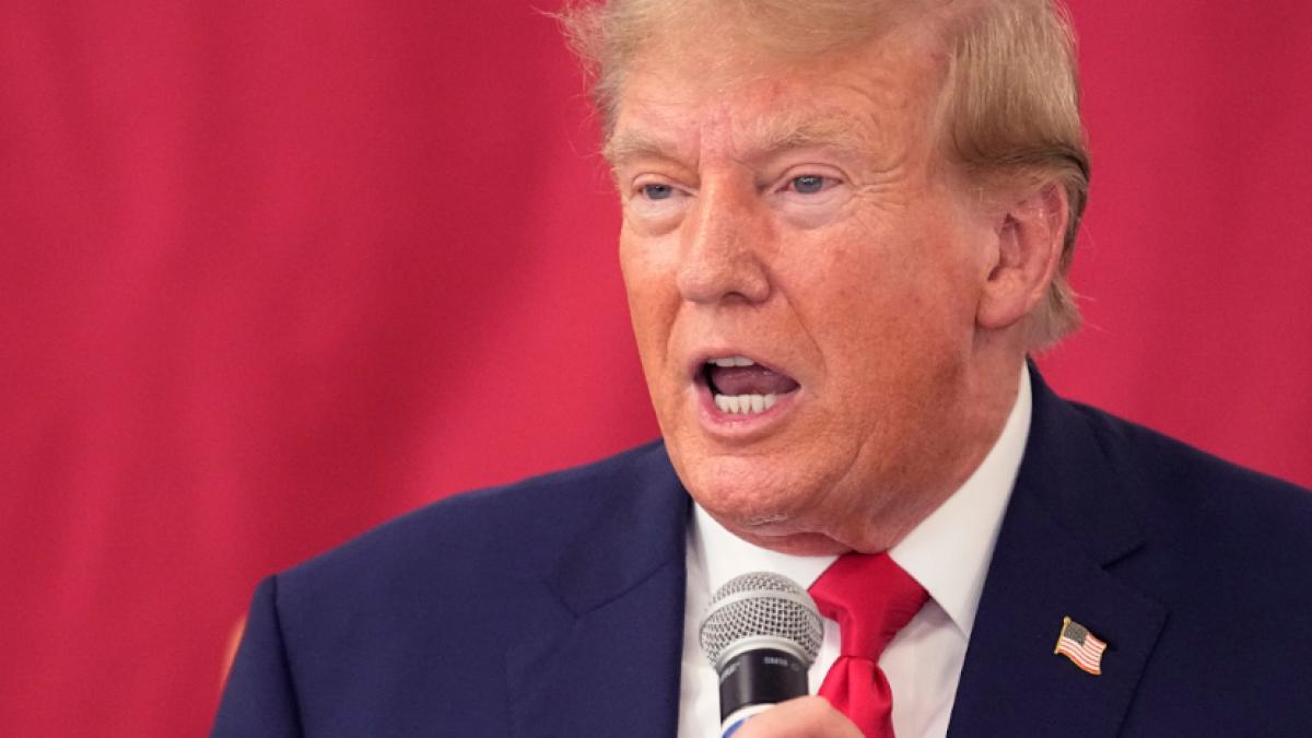 Beim eigenen Gesundheitszustand h&ouml;rt der Spa&szlig; f&uuml;r Donald Trump auf. (Foto)