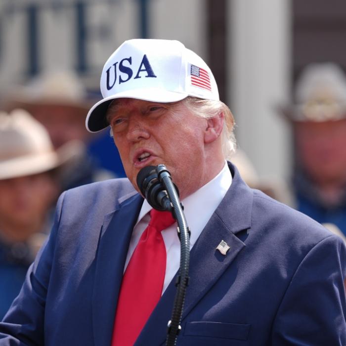 US-Präsident redet über 