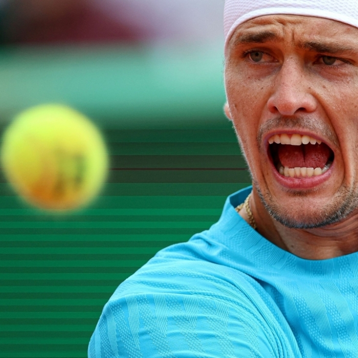 Alexander Zverev beherrscht das Match gegen Zizou Bergs