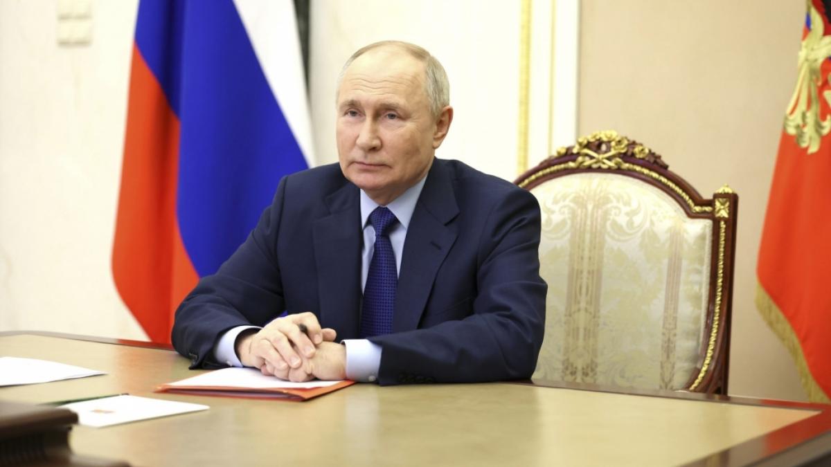 Wladimir Putin f&uuml;hrt seit Februar 2022 Krieg gegen die Ukraine. (Foto)