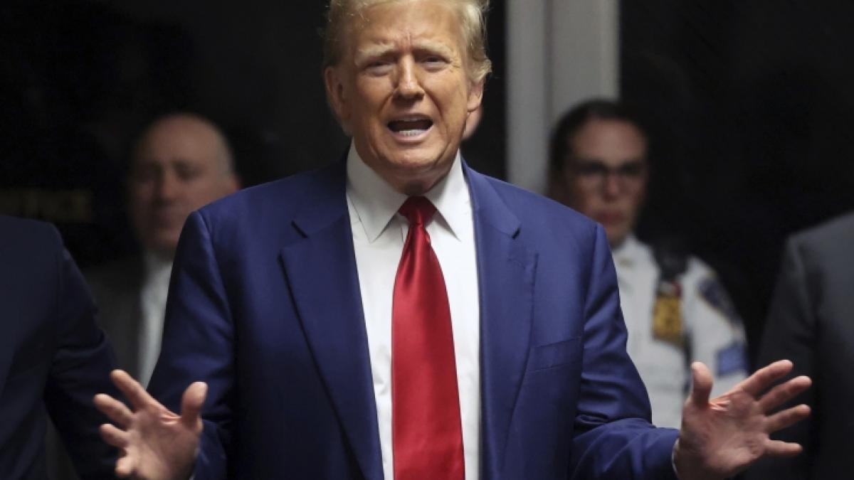 Donald Trump warnt wieder einmal vor Chaos nach der Pr&auml;sidentschaftswahl. (Foto)