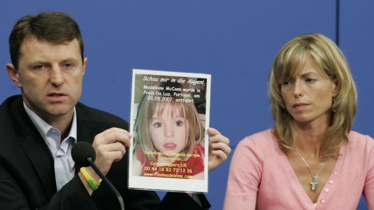 Wollen die Suche nach ihrer vermissten Tochter nicht aufgeben: Kate und Gerry McCann.