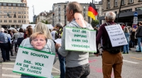 In Berlin demonstrieren 