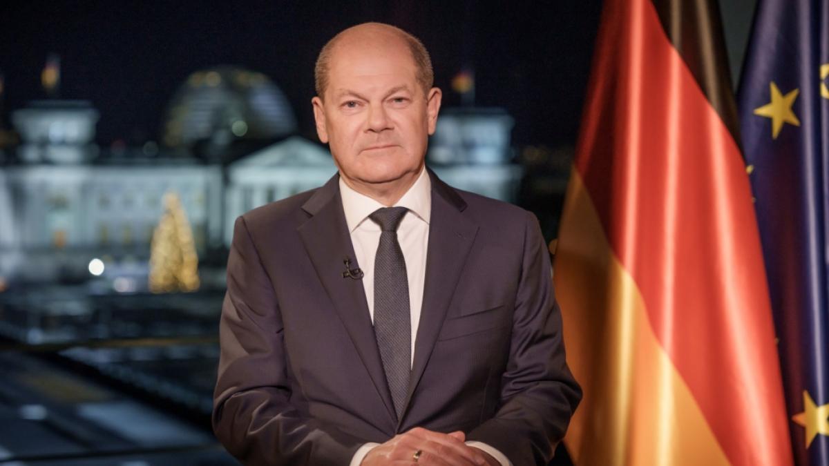 Auch zum Jahreswechsel 2024/25 wird Olaf Scholz als Bundeskanzler seine Neujahrsansprache halten. (Foto)