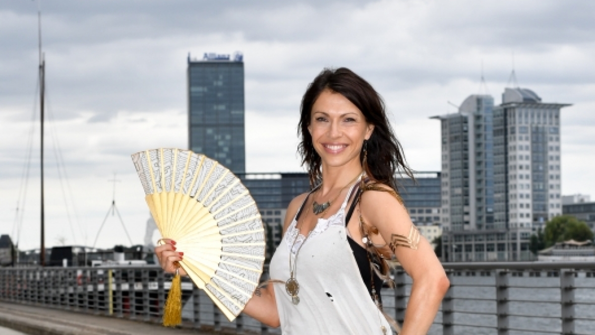 Jana Pallaske hat mit ihrem ersten Auftritt bei "Global Gladiators" einen bleibenden Eindruck hinterlassen.&nbsp; (Foto)