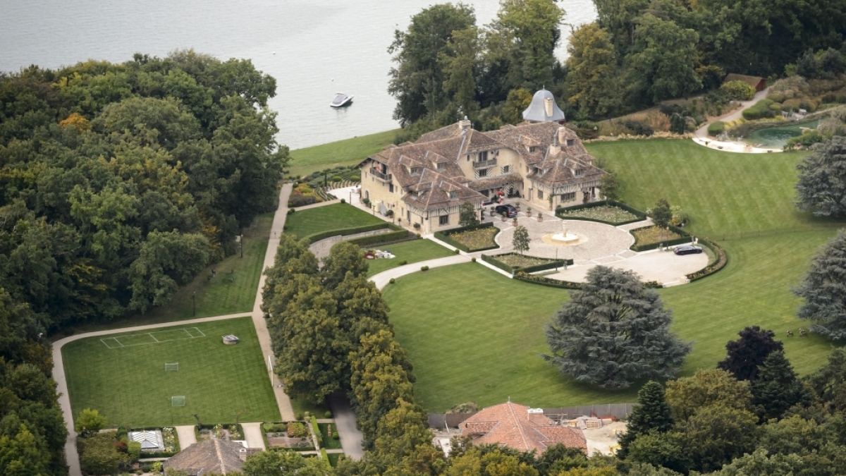 Das Schumacher-Anwesen in Gland am Genfer See. (Foto)