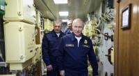 Wladimir Putin während seines Besuchs auf den Kurilen-Inseln.