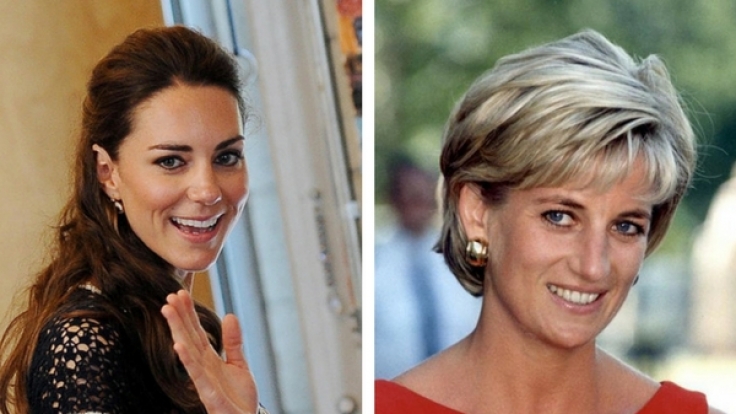 Kate Middleton und Lady Diana.