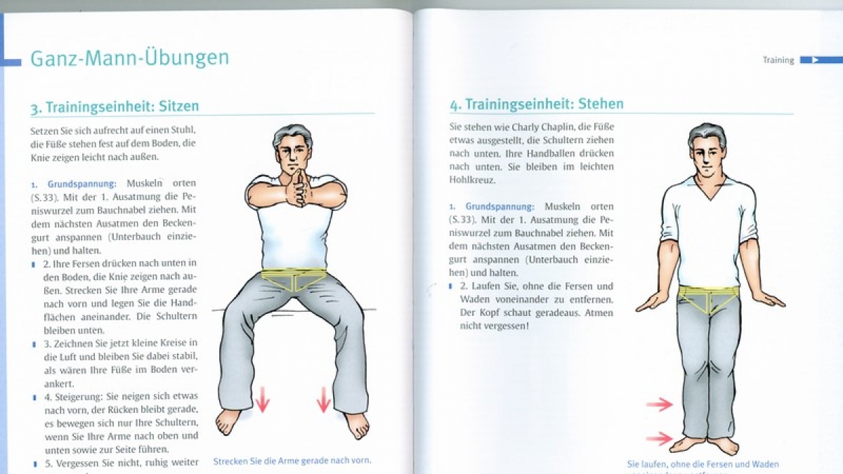 Beckenbodentraining (Foto)