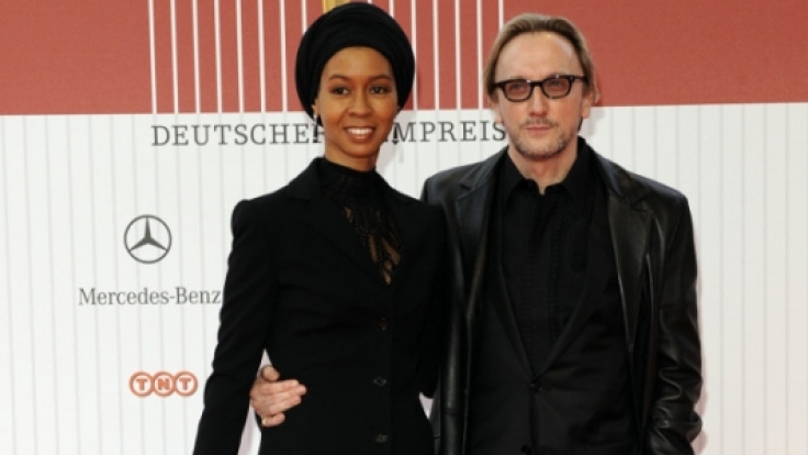 Marius Müller-Westernhagen 2008 mit seine Ex-Frau Romney.