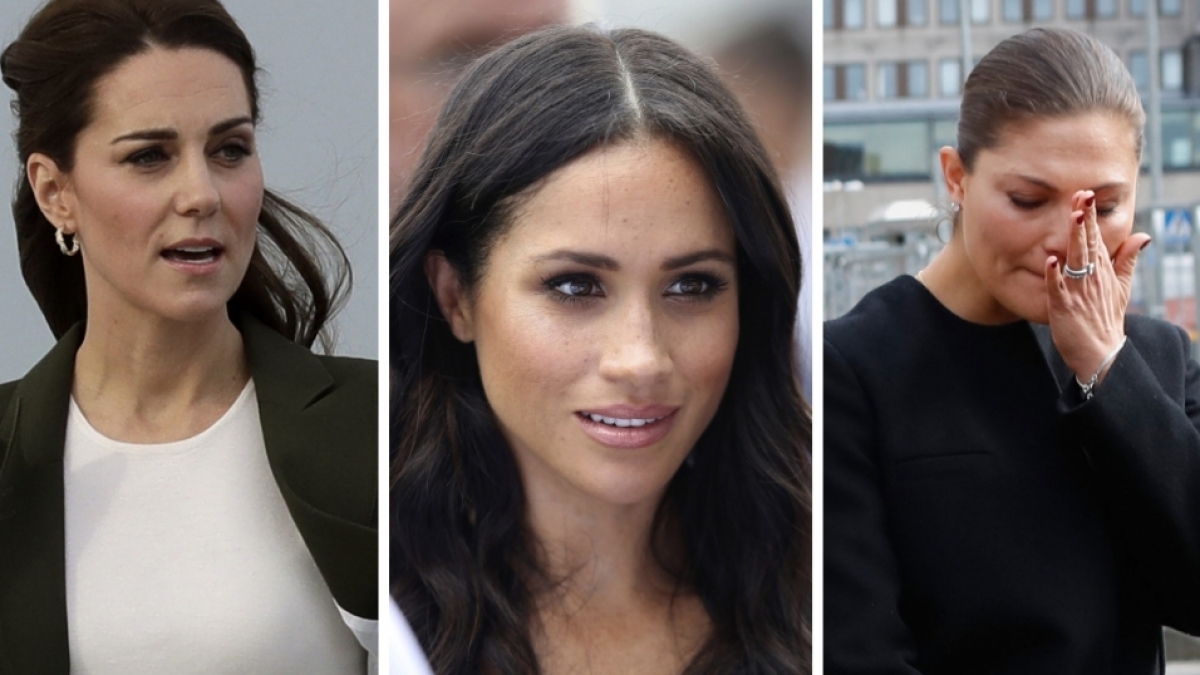 Schwere Woche f&uuml;r Herzogin Kate, Herzogin Meghan und Prinzessin Victoria. (Foto)
