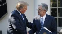 Donald Trump und Jerome Powell im Jahr 2017.