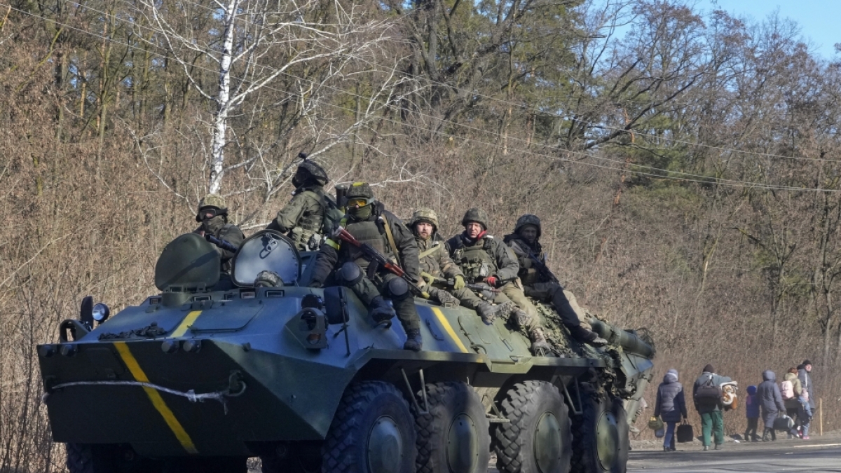 Deutsche reisen freiwillig in die Ukraine, um gegen Putins Truppen zu k&auml;mpfen. (Foto)