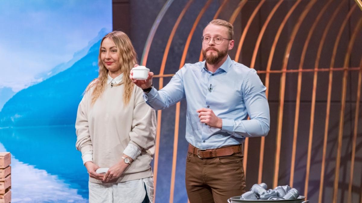 Inga Plochow und Richard Birich stellten ihre innovative Erfindung bereits in der letzten Herbststaffel der "Die H&ouml;hle der L&ouml;wen" vor. (Foto)