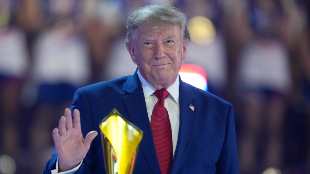 Donald Trump kann auf einen Sieg des republikanischen Senatskandidaten Mike Rogers in Michigan bei den US-Zwischenwahlen hoffen. (Foto)