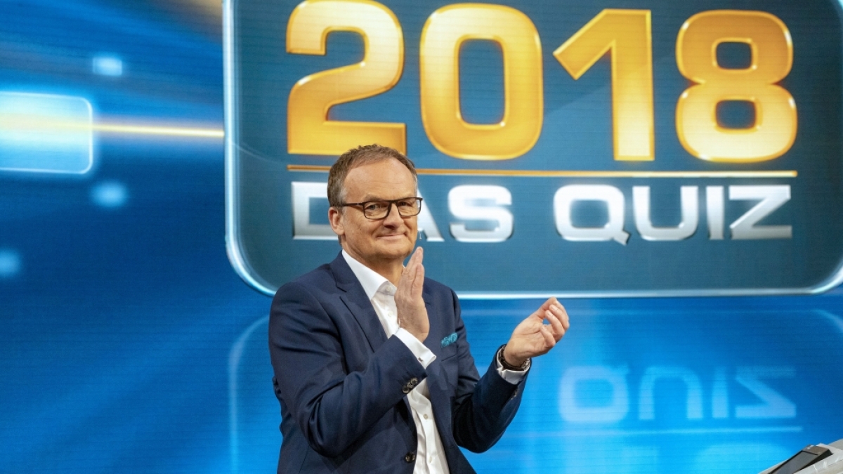 Frank Plasberg moderiert den ARD-Jahresr&uuml;ckblick "2018 - Das Quiz". (Foto)