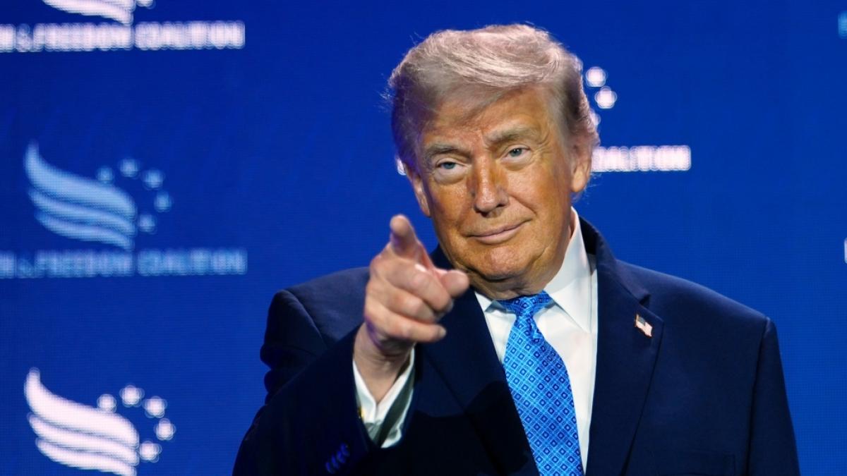 Donald Trump reagiert erneut auf Zweifel an seinem Gesundheitszustand. (Foto)