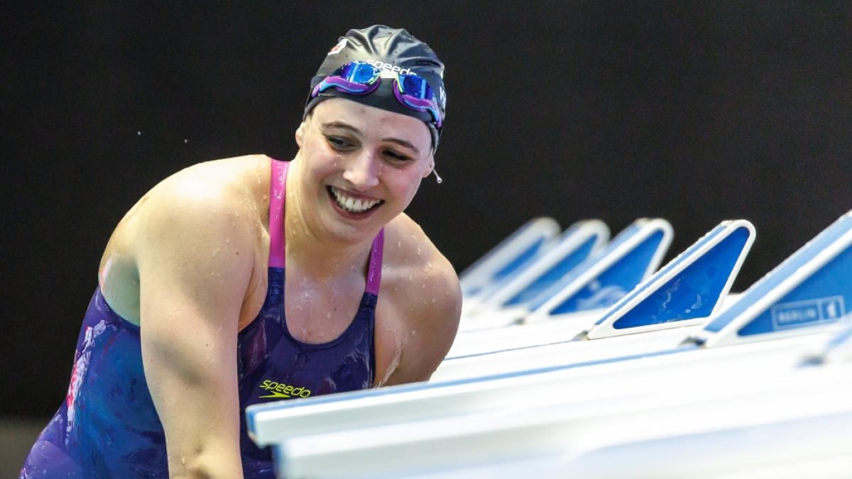 Angelina K&ouml;hler k&auml;mpft als Schwimmerin um Medaillen. (Foto)