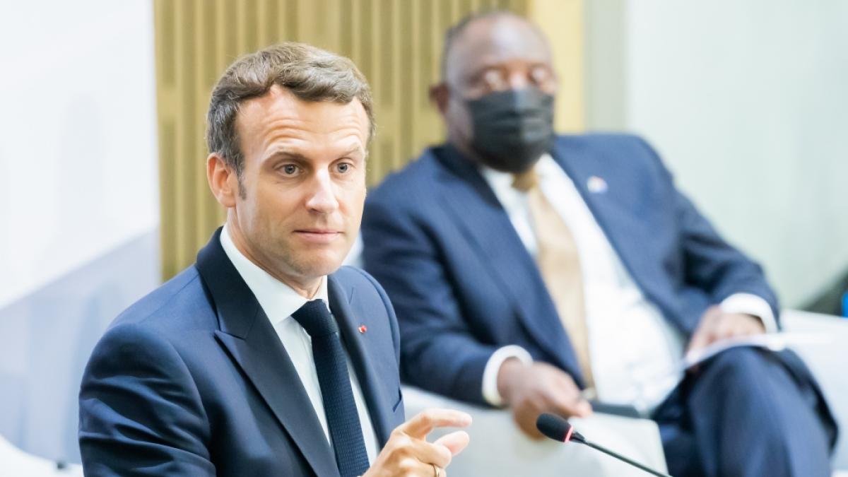 Emmanuel Macron, Pr&auml;sident von Frankreich, wurde vor laufender Kamera geohrfeigt. (Foto)