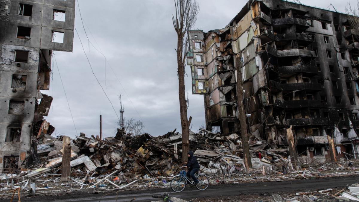 Russische Truppen haben die Stadt Borodjanka nahezu vollst&auml;ndig zerst&ouml;rt. (Foto)