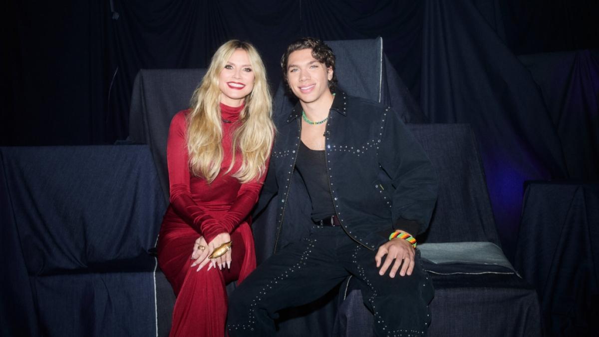 Heidi Klum hat f&uuml;r die 12. Folge Cat-Walk-Star Elias Becker als Gastjuror eingeladen. (Foto)