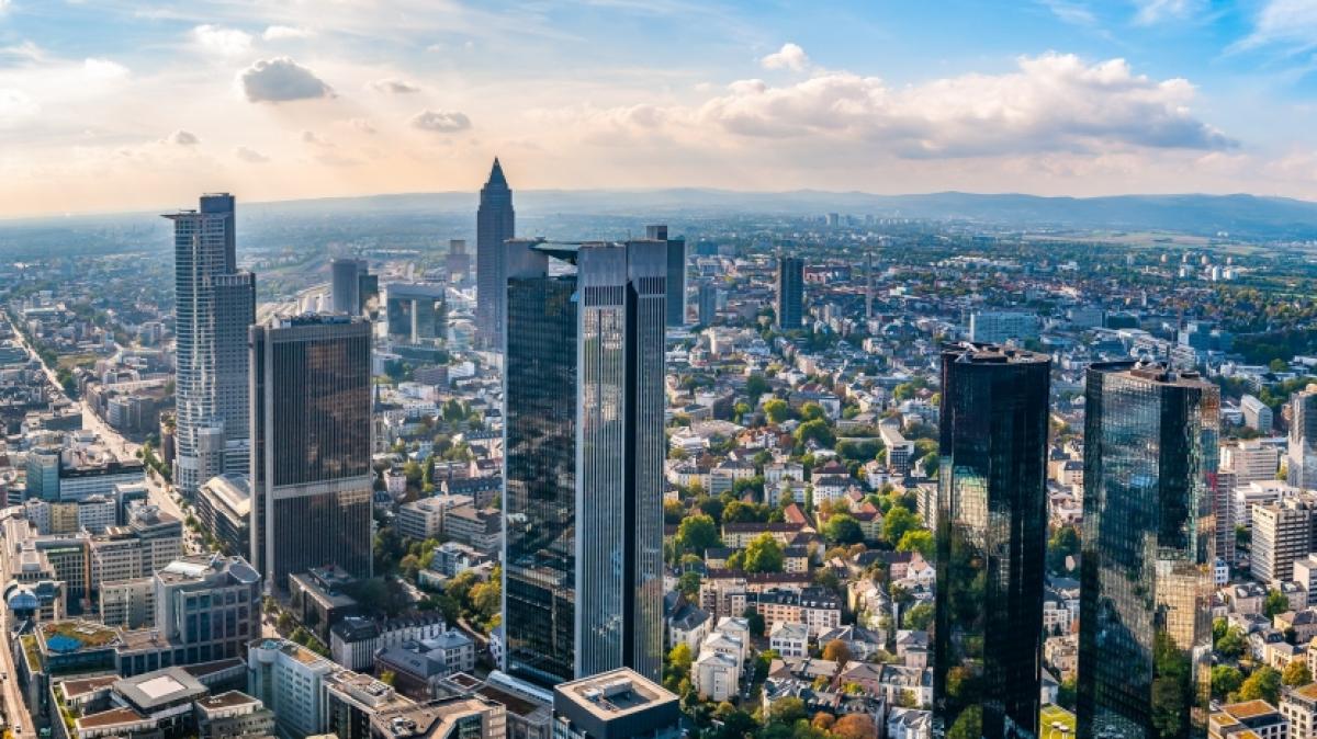 Frankfurt am Main von oben. Aktuelle Nachrichten aus und &uuml;ber Frankfurt hier auf news.de. (Foto)