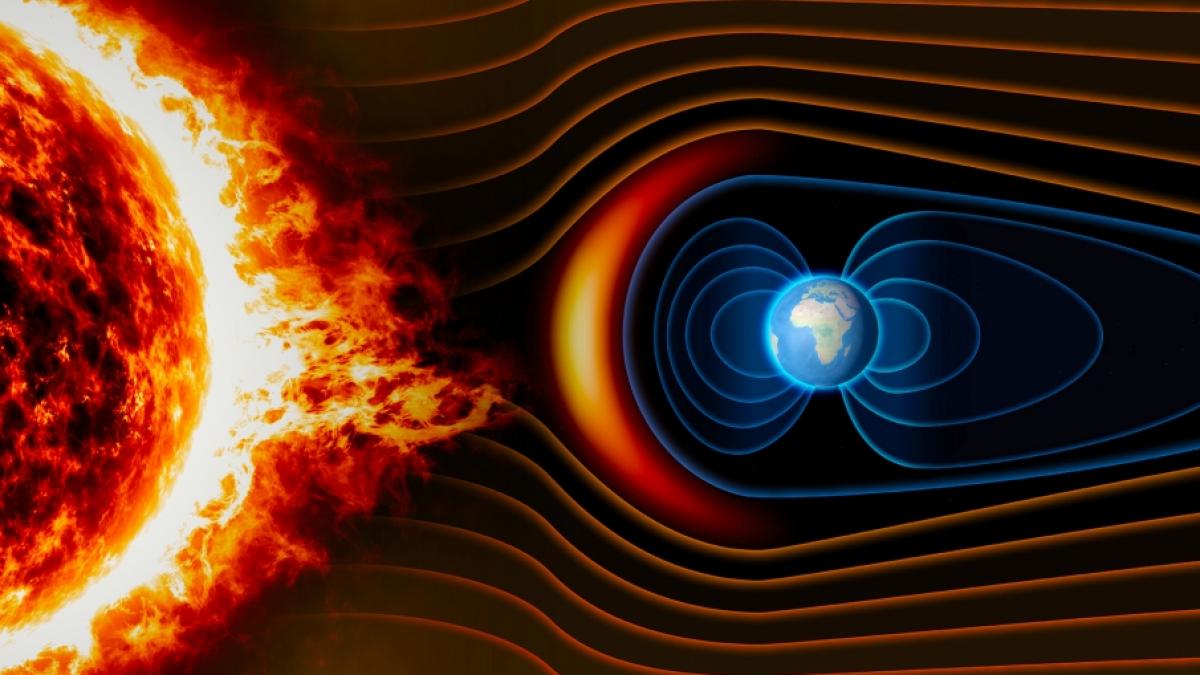Der n&auml;chste Sonnensturm soll am 13./14.03.2022 auf die Erde krachen. (Foto)