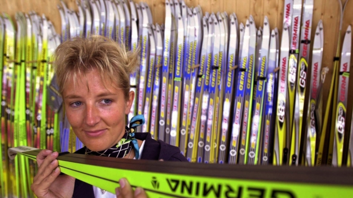 Germina-Ski, im Osten waren sie der Renner. (Foto)