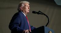 Donald Trump drohte dem Iran bei einer Rede in Iowa mit einem möglichen US-Angriff.