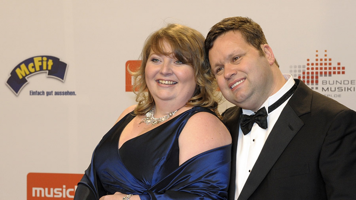 Paul Potts ist bereits seit 2003 mit seiner Ehefrau Julie-Ann verheiratet. (Foto)